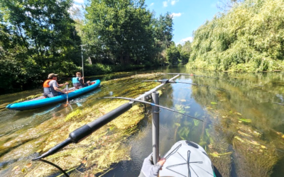 Télémétrie dans les marais de la basse vallée de la Juine et le l&rsquo;Essonne